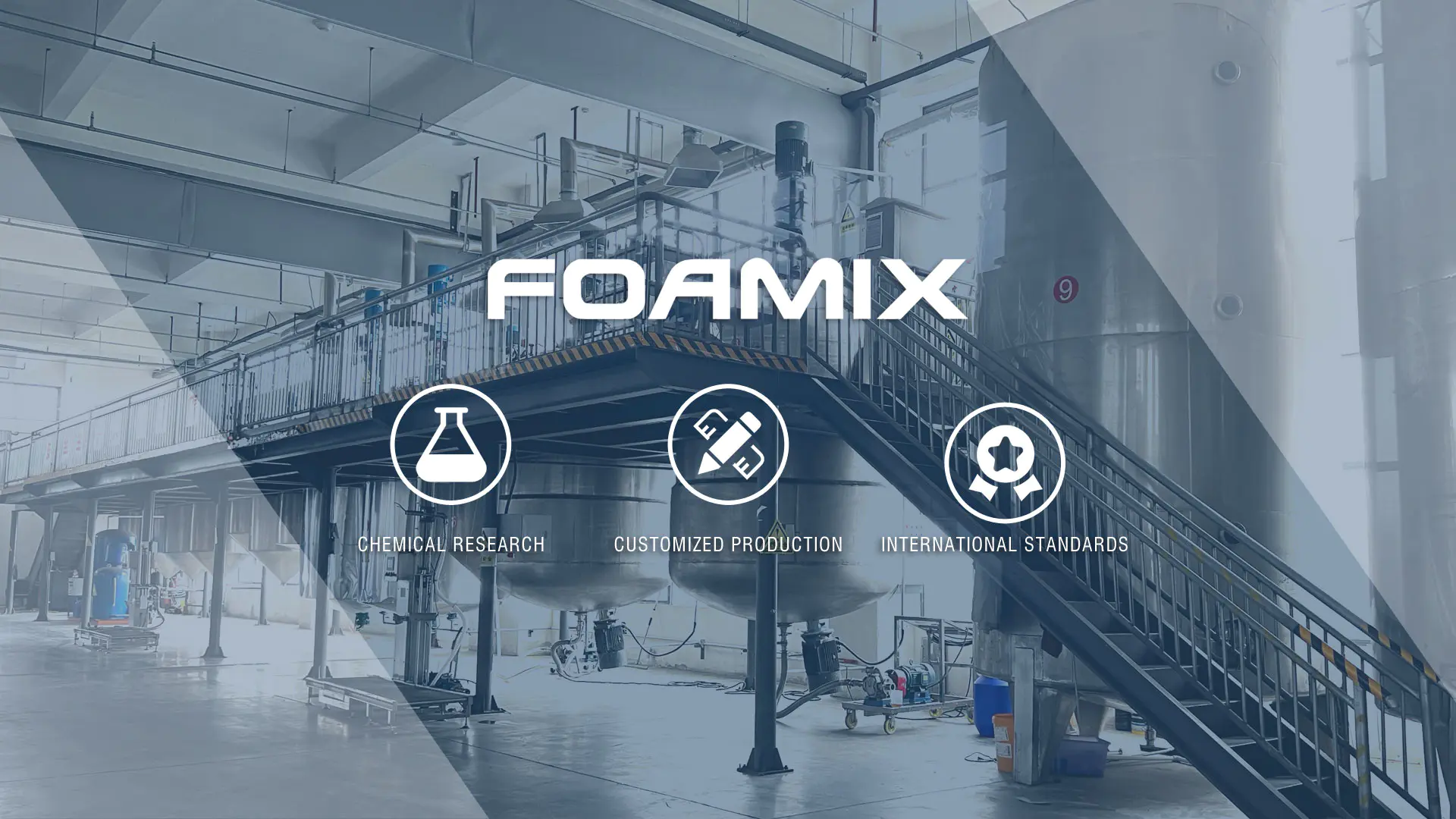 Fàbrica d'antiescuma de la Xina